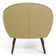 Poltrona Decorativa com Pés Palito Nina D02 Corano Bege Escuro C-19 - Lyam Decor