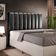 Cabeceira Cama Box Casal 140 cm Dália W01 Couríssimo Preto - Lyam Decor