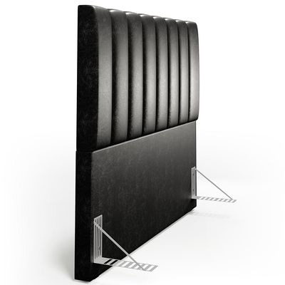 Cabeceira Cama Box Casal 140 cm Dália W01 Couríssimo Preto - Lyam Decor