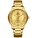 Relógio De Quartzo Masculino Pulseira Em Aço Inoxidável 3atm à Prova D´agua Dourado