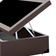 Cama Box Baú Solteiro Extremo Reforçado Homequeen Sintético Marrom 41x88x188