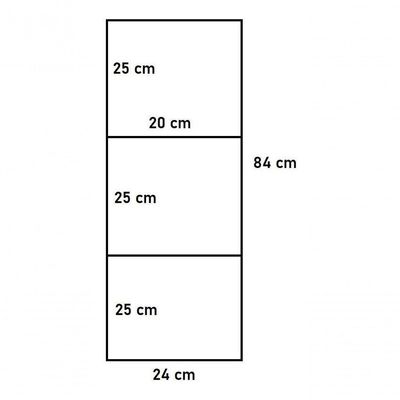 Estante 80Cmcm Industrial Para Quarto Preta Flutuante
