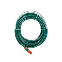 Suporte para Mangueira de Jardim Organizador Lavanderia Quintal Cromado
