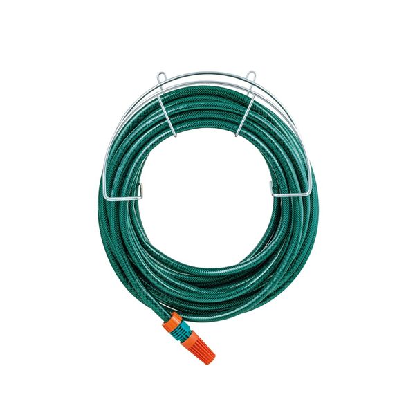 Suporte para Mangueira de Jardim Organizador Lavanderia Quintal Cromado Suporte para Mangueira de Jardim Organizador Lavanderia Quintal Cromado