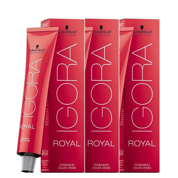 Igora Royal Coloração 3x 8/77 Louro Claro UNICA Igora Royal Coloração 3x 8/77 Louro Claro UNICA