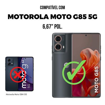 Película para Motorola Moto G85 5G - Traseira de Fibra de Carbono - Gshield