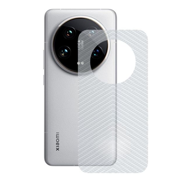 Película para Xiaomi 14 Ultra - Traseira de Fibra de Carbono - Gshield Película para Xiaomi 14 Ultra - Traseira de Fibra de Carbono - Gshield