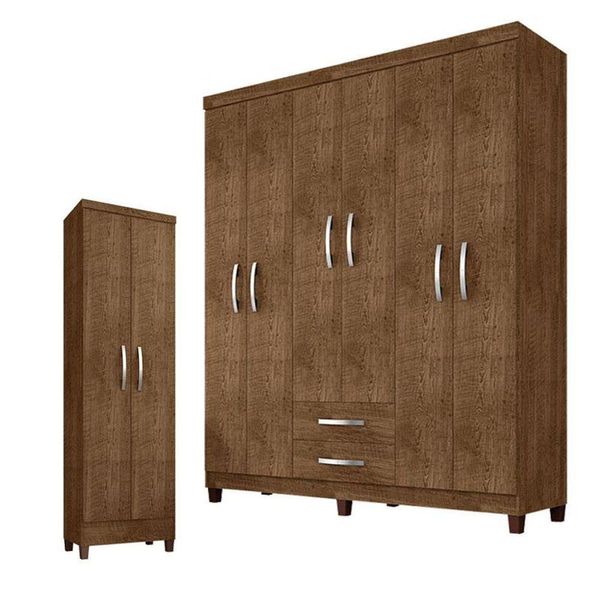 Guarda Roupa Casal Módena Com Multiuso Recife Malbec - Incorplac Guarda Roupa Casal Módena Com Multiuso Recife Malbec - Incorplac
