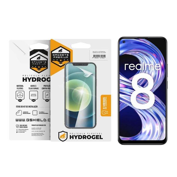 Película Hydrogel para Realme 8 - Gshield Película Hydrogel para Realme 8 - Gshield