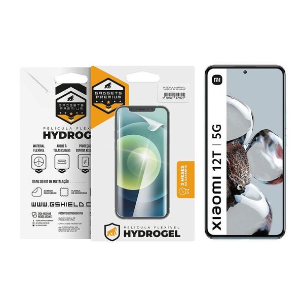 Película para Xiaomi 12T - Hydrogel HD - Gshield Película para Xiaomi 12T - Hydrogel HD - Gshield