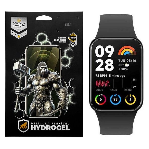 Película para Xiaomi Smart Band 8 Pro - Hydrogel HD - Gshield Película para Xiaomi Smart Band 8 Pro - Hydrogel HD - Gshield