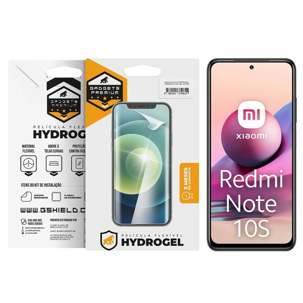 Película para Xiaomi Redmi Note 10S - Hydrogel HD - Gshield Película para Xiaomi Redmi Note 10S - Hydrogel HD - Gshield