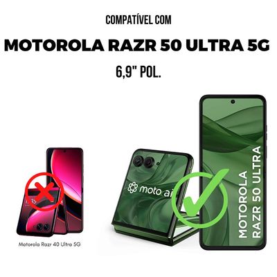 Película para Motorola Moto Razr 50 Ultra 5G - Hydrogel HD - Gshield