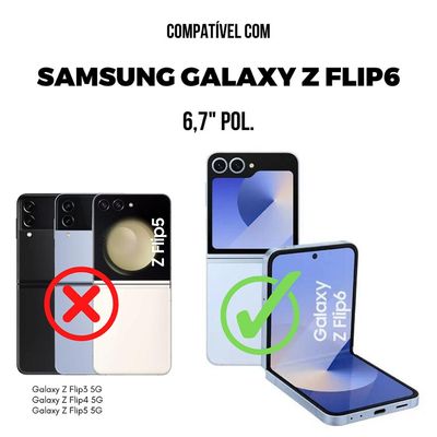 Película para Samsung Galaxy Z Flip 6 - Traseira Hydrogel HD - Gshield