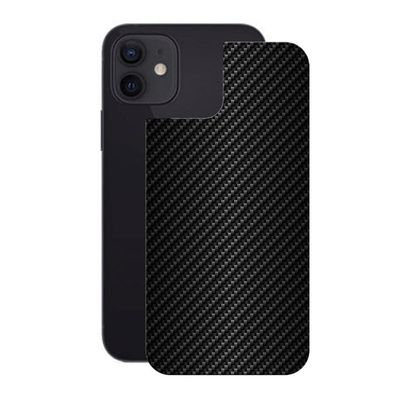 Película iPhone 12 - Traseira Fibra Carbono Preta- Gshield