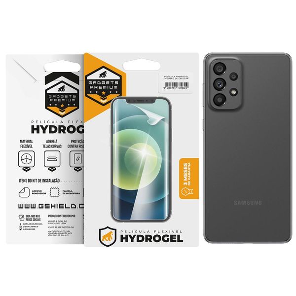 Película para Samsung Galaxy A73 5G - Traseira Hydrogel HD - Gshield Película para Samsung Galaxy A73 5G - Traseira Hydrogel HD - Gshield