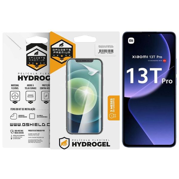 Película para Xiaomi 13T Pro - Hydrogel HD - Gshield Película para Xiaomi 13T Pro - Hydrogel HD - Gshield