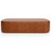 Cabeceira Cama Box King 195cm Lanna com Puff Recamier Doha W01 Couríssimo Camel - Lyam Decor