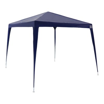 Tenda Gazebo Tubular 3m x 3m Polietileno Azul Bel 3m x 3m