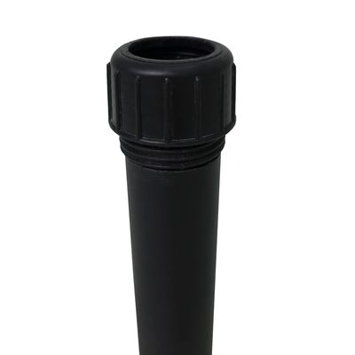 Base para Ombrellone Quadrada em Concreto 25kg Preta Único