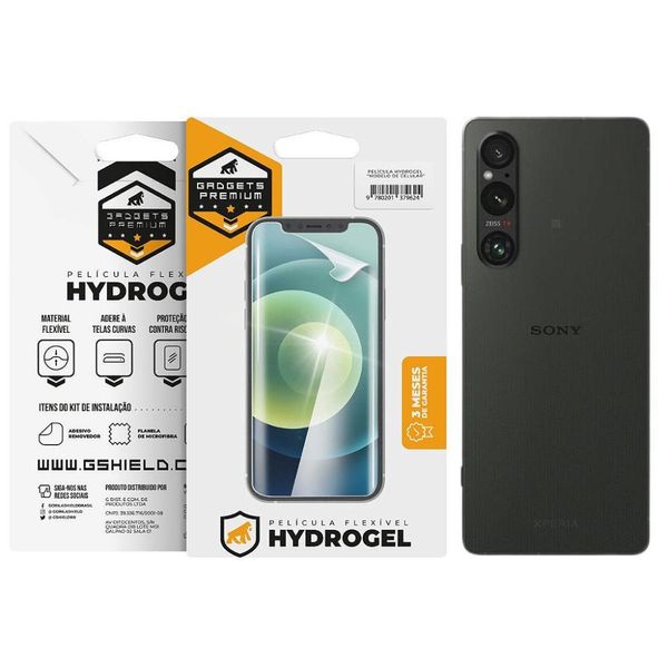 Película para Sony Xperia 1 V - Traseira Hydrogel HD - Gshield Película para Sony Xperia 1 V - Traseira Hydrogel HD - Gshield