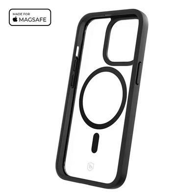 Kit Capa Magsafe Preta e Pelicula Ultra Glass Preta para iPhone 15 - Gshield