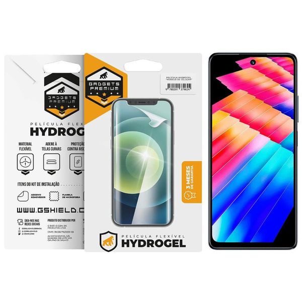 Película para Infinix Hot 30 - Hydrogel HD - Gshield Película para Infinix Hot 30 - Hydrogel HD - Gshield
