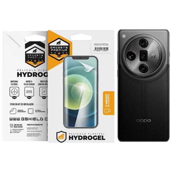 Película para Oppo Find X7 Ultra - Traseira Hydrogel HD - Gshield Película para Oppo Find X7 Ultra - Traseira Hydrogel HD - Gshield