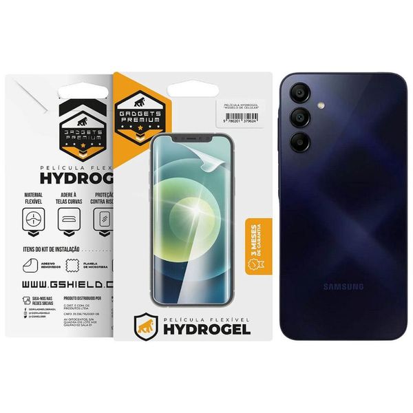 Película para Samsung Galaxy A15 - Traseira Hydrogel HD - Gshield