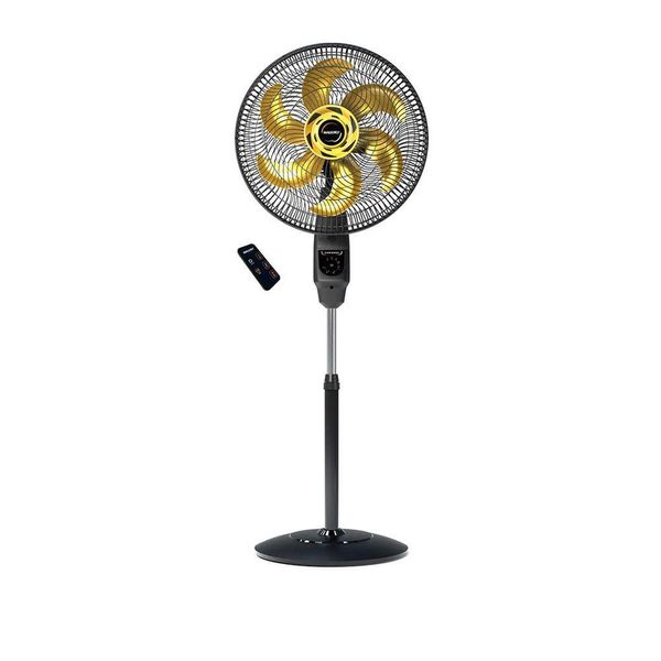 Ventilador De Coluna Mallory Chronos 40 Cm Preto E Dourado 127V Ventilador De Coluna Mallory Chronos 40 Cm Preto E Dourado 127V