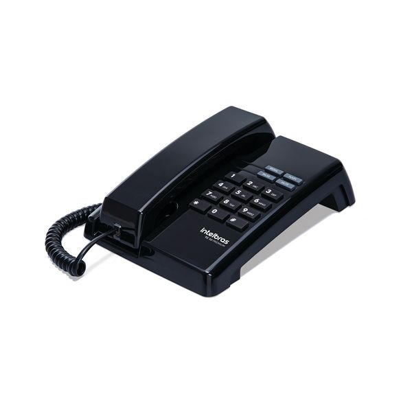Telefone Fixo Com Fio Intelbras Tc50 Premium Preto Com Funções Flash Redial Pause E Mute Telefone Fixo Com Fio Intelbras Tc50 Premium Preto Com Funções Flash Redial Pause E Mute