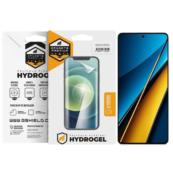Película para Poco X6 5G - Hydrogel Gamer Fosca - Gshield