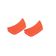 CONJUNTO 2 PEGADORES DE ALÇAS LE CREUSET DE SILICONE Laranja