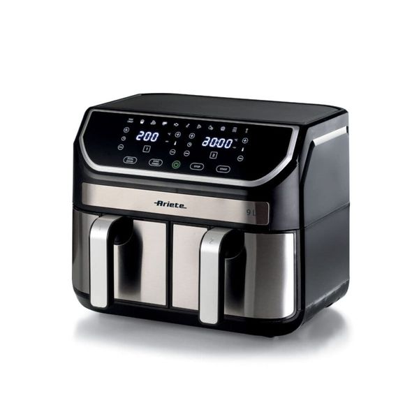 FRITADEIRA ARIETE AIR FRYER COM CESTO DUPLO 9 LITROS 2100W 220V 00C462500ARBR FRITADEIRA ARIETE AIR FRYER COM CESTO DUPLO 9 LITROS 2100W 220V 00C462500ARBR