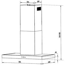 COIFA FRANKE LINEA TOUCH PAREDE 60CM - 60 cm REF. 16694 - 220 V