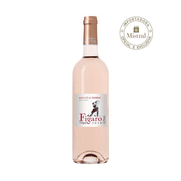Vinho Figaro Rosé Pays d'Hérault 2021 (Mas de Daumas Gassac) 750ml Vinho Figaro Rosé Pays d'Hérault 2021 (Mas de Daumas Gassac) 750ml