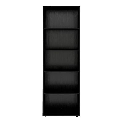 Estante Para Livros Com 4 Prateleiras Multy Preto Artely Preto