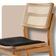 Conjunto Com 2 Banquetas Eva Premium Linho Preto Imbuia Natural