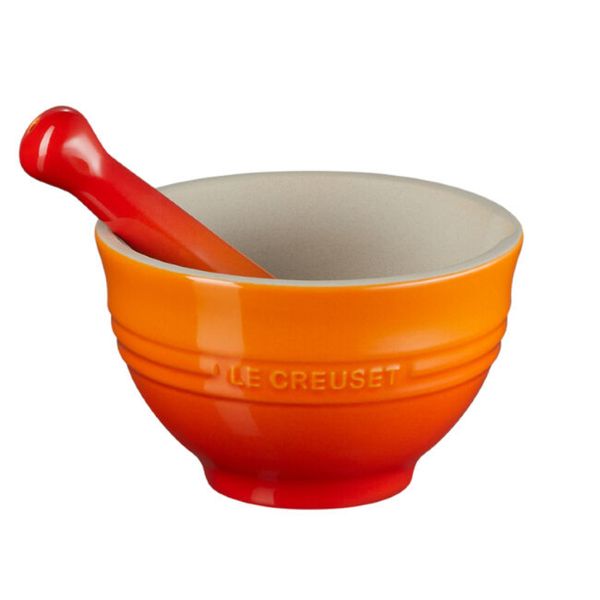 PILÃO COM MACERADOR LE CREUSET 300ML VERMELHO PILÃO COM MACERADOR LE CREUSET 300ML VERMELHO