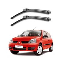 Kit Palheta Limpador Parabrisa Para-brisa Dianteiro Renault Clio 1999 à 2012