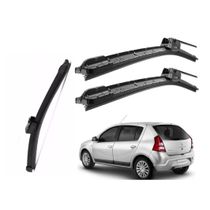 Kit Palheta Limpador Parabrisa Para-brisa Renault Sandero 2007 à 2014