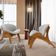 Kit 4 Poltronas Decorativa Orgânica Sala Living Kadosh L02 Bouclê Cinza - Lyam Decor