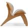 Kit 4 Poltronas Decorativa Orgânica Sala Living Kadosh L02 Bouclê Cinza - Lyam Decor