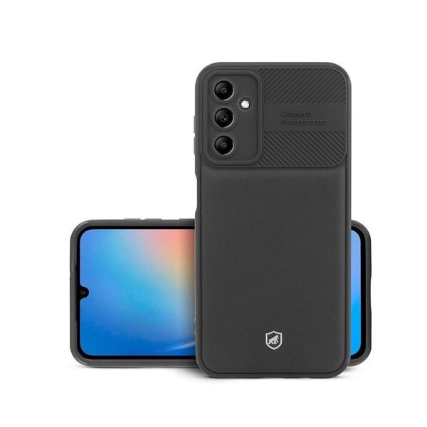 Capa para Samsung Galaxy A34 5G - Symetric Preta - Gshield Capa para Samsung Galaxy A34 5G - Symetric Preta - Gshield