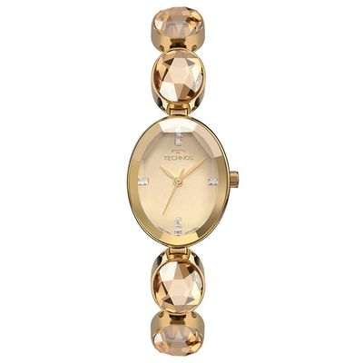 Relógio Technos Feminino Crystal Dourado - 2036mtv-1d