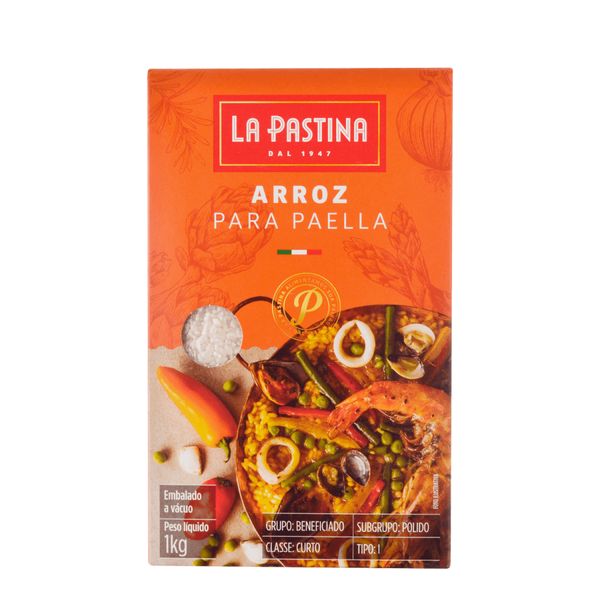 ARROZ PARA PAELLA LA PASTINA 1KG