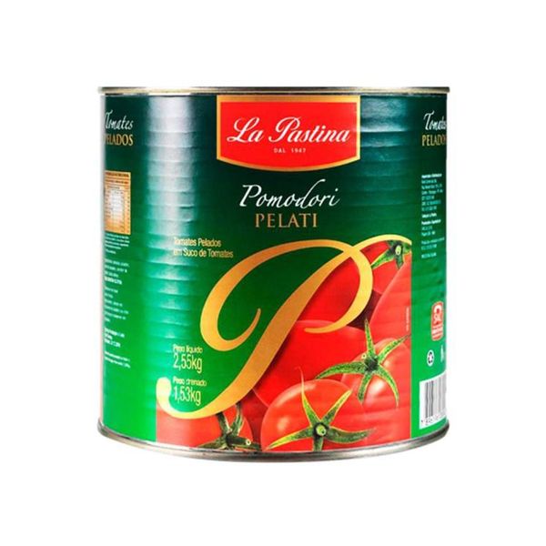 TOMATE LA PASTINA POMODORI PELATI 2,5KG TOMATE LA PASTINA POMODORI PELATI 2,5KG