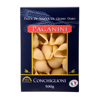 MACARRÃO PAGANINI CONCHIGLIONI 500G