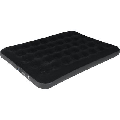 Colchão Inflável Casal Deluxe Comfort Preto Bel Único / Preto