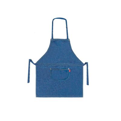 Avental Jeans Cozinha Bar Jardinagem Corpo Inteiro Unissex 1un